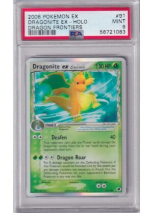 Dragonite ex &delta; 91/101 PSA 9
