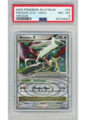 Arceus LV.X 95/99 PSA 8