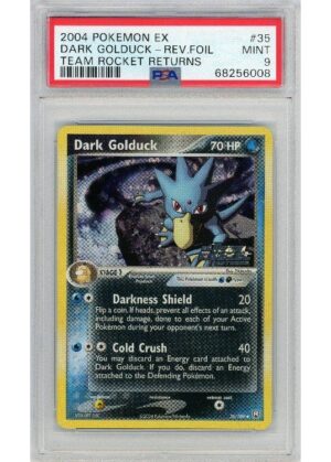 Dark Golduck 35/109 Reverse Foil PSA 9