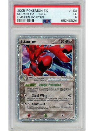 Scizor ex 108/115 PSA 5