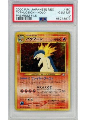 Typhlosion 157 PSA 10