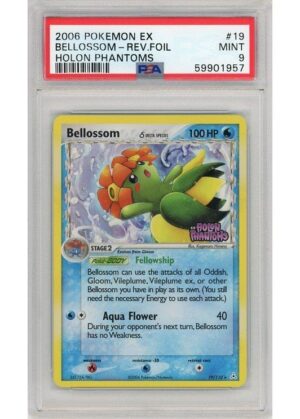 Bellossom &delta; 19/110 Reverse Foil PSA 9