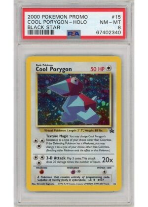 Cool Porygon 15 PSA 8