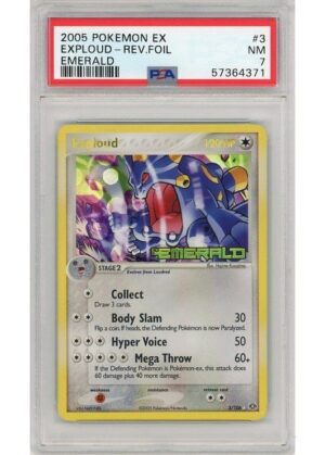 Exploud 3/106 Reverse Foil PSA 7