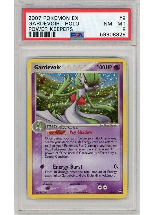 Gardevoir 9/108 PSA 8