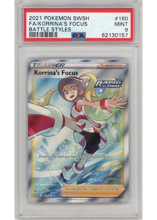 Korrina's Focus 160/163 PSA 9