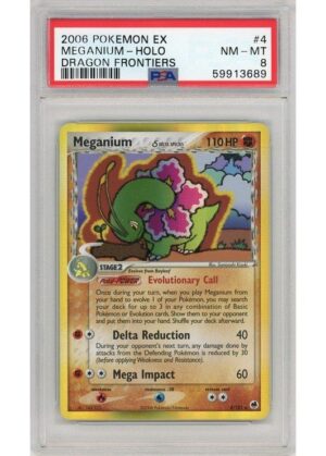 Meganium &delta; 4/101 PSA 8