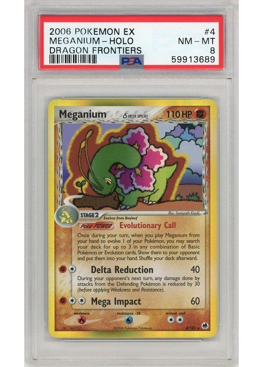 Meganium δ 4/101 PSA 8
