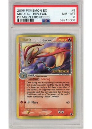 Milotic &delta; 5/101 Reverse Foil PSA 8