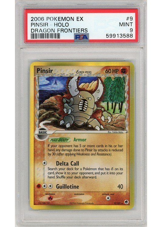 Pinsir δ 9/101 PSA 9