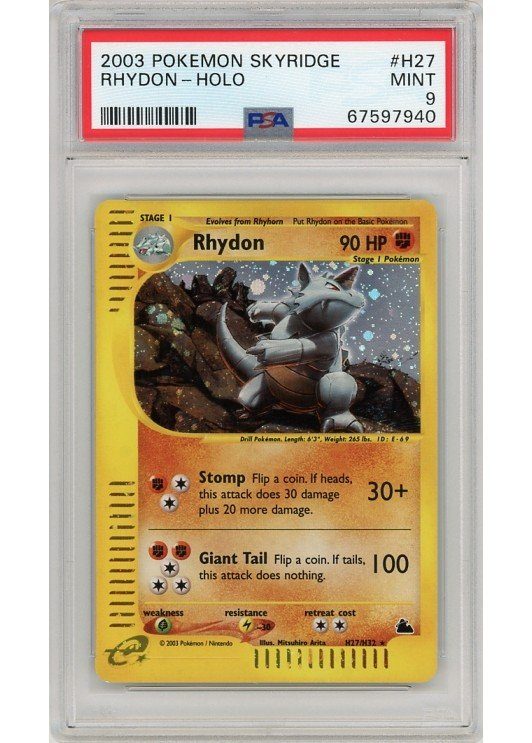 Rhydon H27/H32 PSA 9