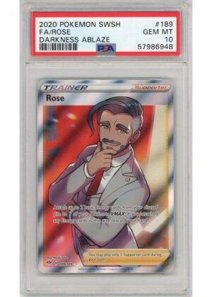 Rose 189/189 PSA 10