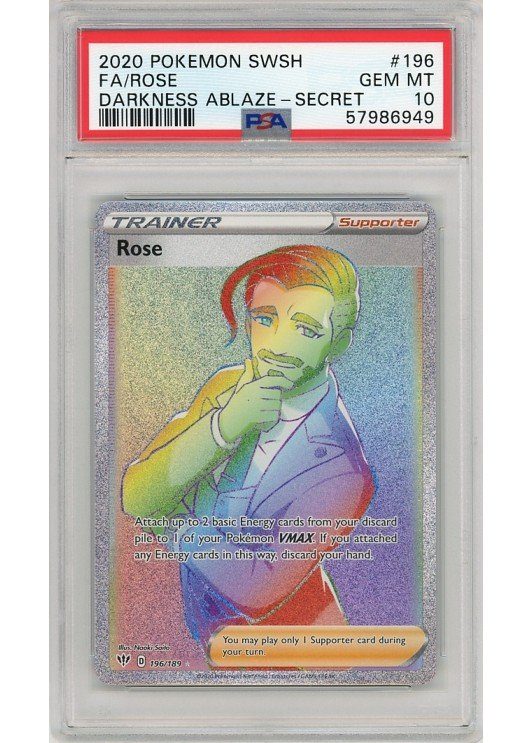 Rose 196/189 PSA 10