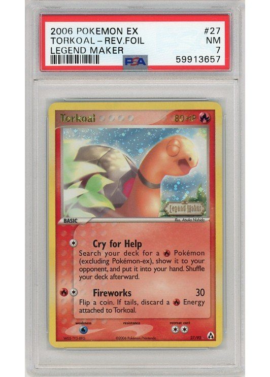 Torkoal 27/92 Reverse Foil PSA 7