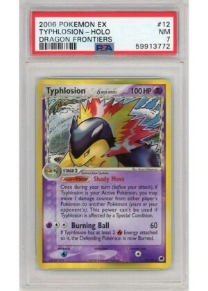 Typhlosion &delta; 12/101 PSA 7