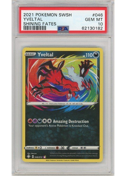 Yveltal 046/072 PSA 10