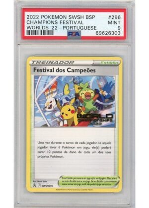 Champions Festival (Portuguese) SWSH296 PSA 9