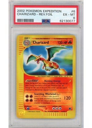 Charizard 6/165 Reverse Foil PSA 6