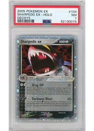 Sharpedo ex 104/107 PSA 7